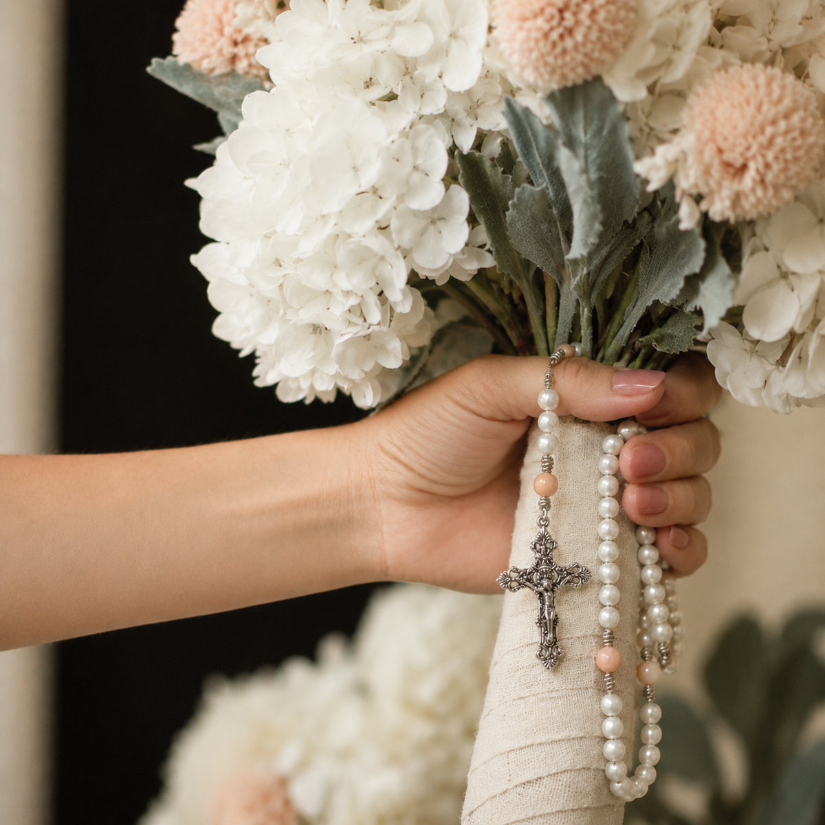 Song of Songs Wedding Rosary Set | The Shield & The Pearl | Couples Rosaries